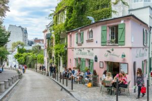 Đồi Montmartre ngoài đời thật